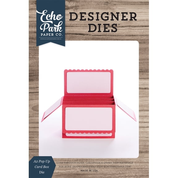 Echo Park 3D Card Box Set-A2 Pop Up Card Box