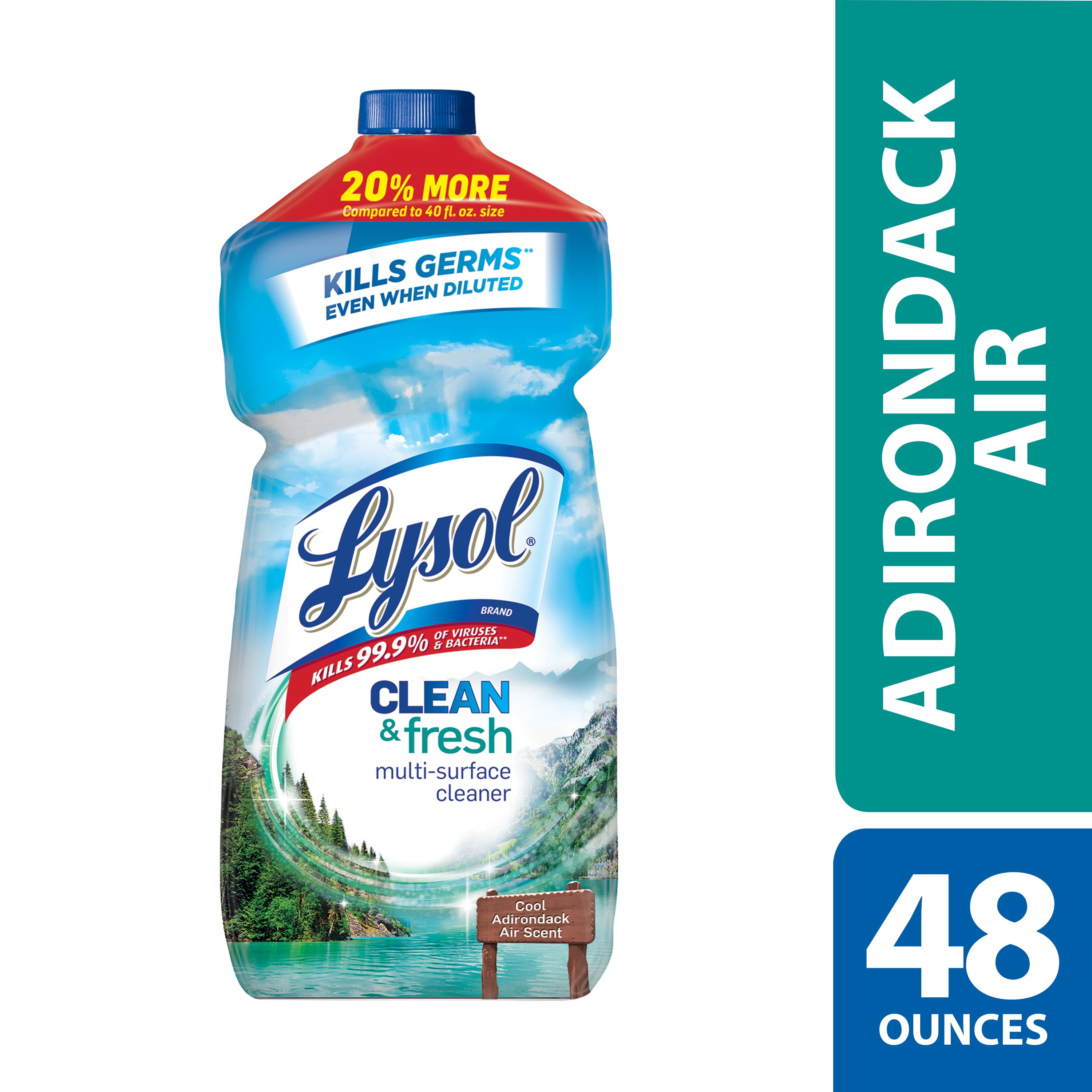 Lysol Surface Cleaners, Fresh Scent, 48 Fluid Ounce