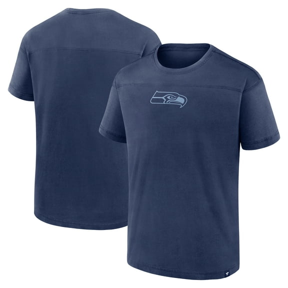 Men's Fanatics College Navy Seattle Seahawks Mini Tonal T-Shirt