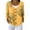 Yellow, variant on Kaondbfi Women's Cardigan, Cardigan Sweaters for Women Casual Button Down V Neck Knit Cardigans Sweater Fall Print Long Sleeve Clothe Winter Coat for Women