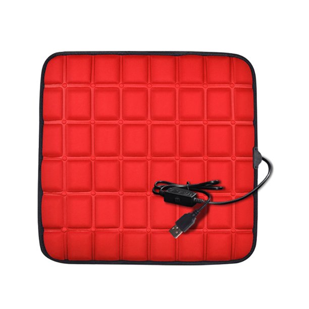 Funda Calefactable para Asiento Coche Cojín Calefactor Cómodos Accesorios Interiores Automóvil