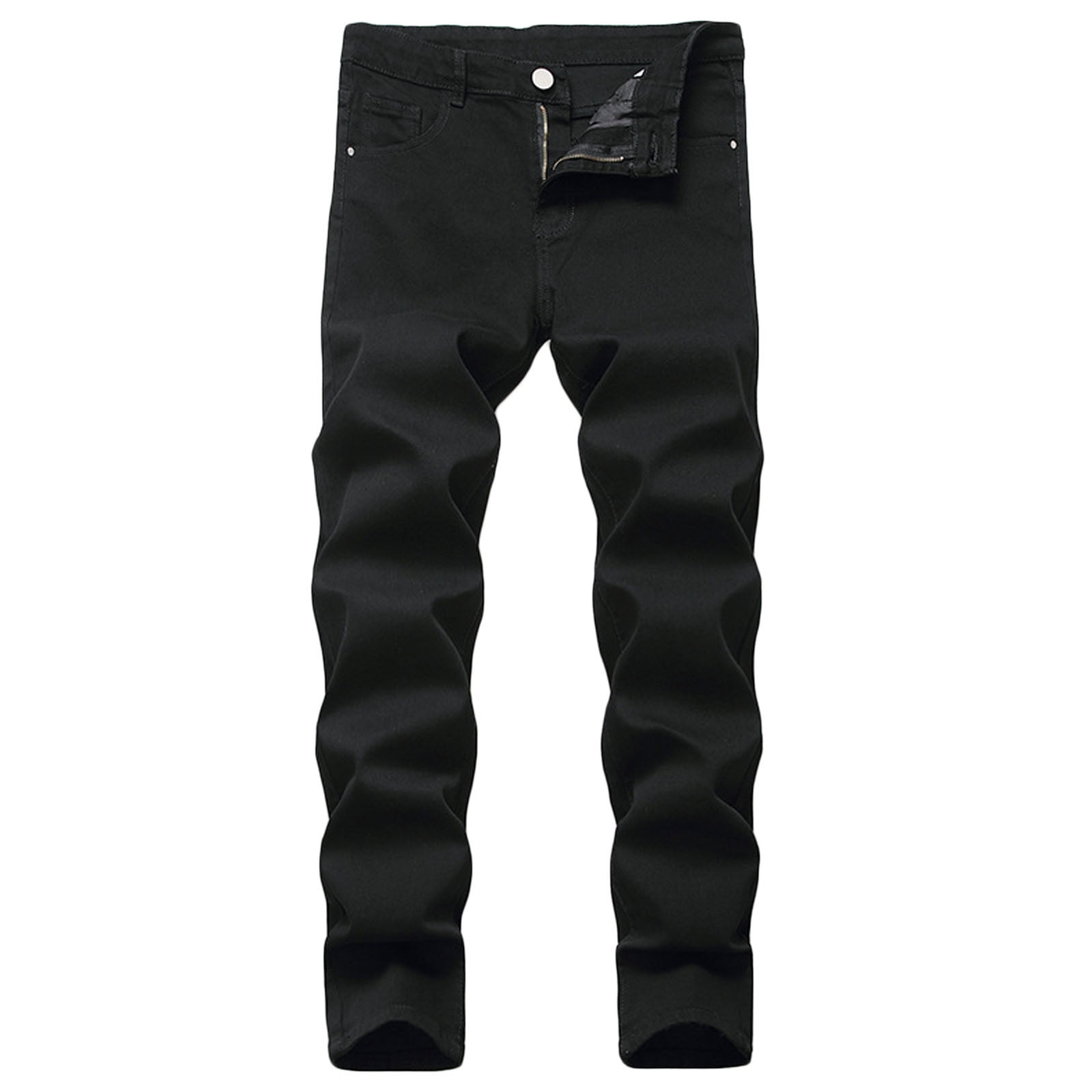XFLWAM Men's Skinny Jeans Fashion Casual Slim Fit Stretch Cotton Denim ...