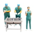 thumbnail image 4 of Miniaturas de doctor Salvador Simulación 1/87 Resina Decoración Figuras Pintadas a Mano, 4 of 10