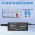 thumbnail image 5 of 19V Power Supply for Acer LCD SB220Q S230HL SA230 R240HY H236HL S202HL G236HL G276HL H0236HL Acer Monitor Power Cord, 5 of 6