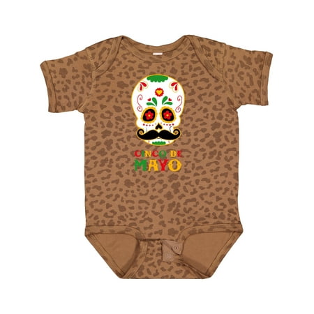 

Inktastic Cinco De Mayo Skull Gift Baby Boy or Baby Girl Bodysuit