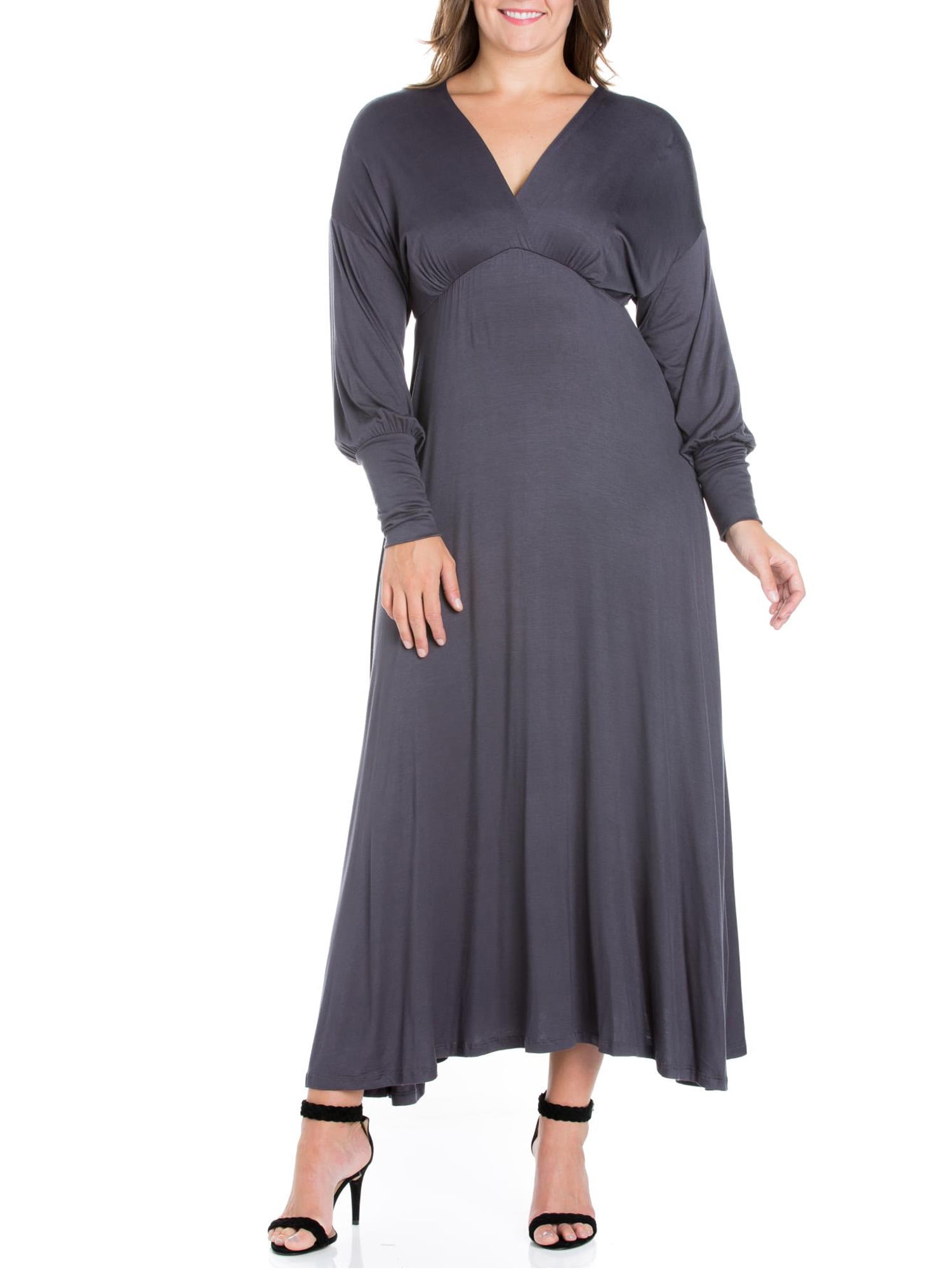 24seven Comfort Apparel Plus Size Clothing For Women V Nec 24seven Comfort Apparel Plus Size Clothing For Women V Nec