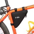 Front Triangle Raming Design Otviap Large Triangle Front Frame Bag, (Black) - Walmart.com