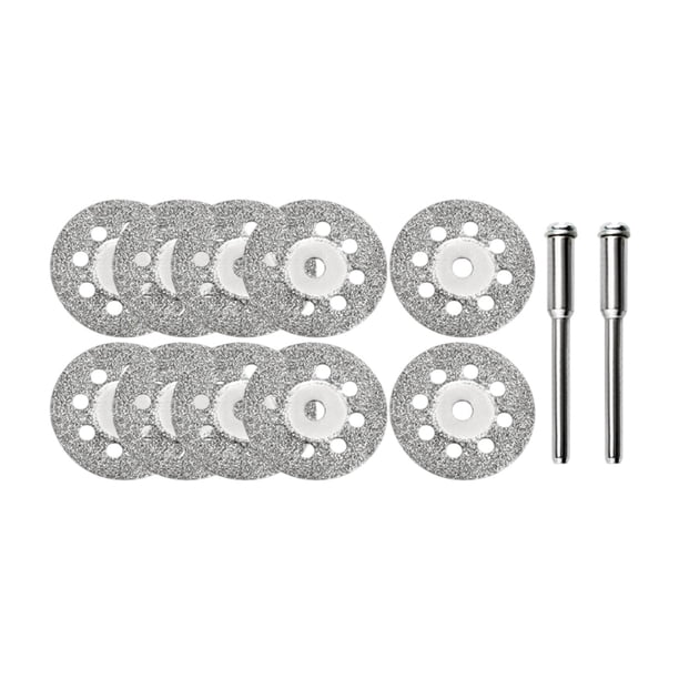 10 piezas Disco de corte Discos de corte de vidrio Rueda de corte profesional de 22 mm para con agujero