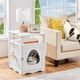 thumbnail image 2 of Caja de arena para gatos Yaheetech Hidden Furniture, color blanco, 2 of 9