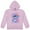 Lilac, variant on Disney's Lilo & Stitch Girls Airbrush Style Graphic Retro Pullover Hoodie - Little and Big Girls Sizes 4-16