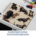 thumbnail image 6 of Dachshund Square 8.3x9.8 Inch Non-Slip Rubber Bottom Printed Mouse Pad, Gaming Mousepad for Office and Gaming, 6 of 6