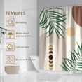 thumbnail image 4 of Watercolor Flower Hummingbird Shower Curtain for Bathroom Set Modern Floral Bird Home Bathtub Decor with 12 Hooks Washable Durable Polyester Fabric 72"x72", 4 of 6