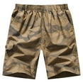 thumbnail image 4 of Running Shorts for Men Summer Casual Shorts Bermuda Camo Overalls Wear Large Size Pants Yellow XXXXXL, 4 of 4