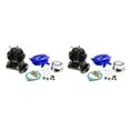 thumbnail image 1 of Wweixi Kit de Soupape de Décharge Universel Type-RS Réglable 25 PSI Soupape de Décharge BOV Noir 2ensemble, 1 of 6