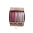 thumbnail image 6 of opvise 9Pcs Anti-fall Tight Hair Tie Gradient Color Simple Hair Rope Hair Accessories G, 6 of 7