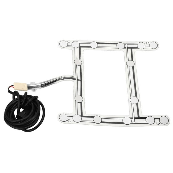Sensor de presión del asiento del coche, advertencia universal del cinturón de seguridad, película fina ABS, accesorios automotrices, piezas de 50 V