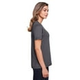 thumbnail image 3 of CORE365 CE111W Women's Fusion ChromaSoft™ Performance T-Shirt-Carbon-L, 3 of 3