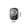 thumbnail image 3 of Czzoypi Mini USB Rechargeable Shaver, Portable Travel Electric Razor for Men, Fast Charging Wet Dry Facial Hair Trimmer for Home Business Trip Camping Gift, Black, 3 of 6