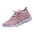 thumbnail image 1 of Zapatillas ligeras para mujer para verano y otoño, diseño de malla transpirable, zapatos planos casuales para uso diario y comodidad., 1 of 5