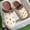 Brown, variant on Wave Pattern Platform Men's Clogs, Summer Non-slip Closed Toe Slippers, EVA Soft Sole Two-way Wear Beach Slides for Outdoor