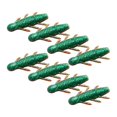 thumbnail image 4 of Kit de Señuelos de Pesca DYNWAVEMX 8 señuelos de PVC verde 5,5 cm, 4 of 8