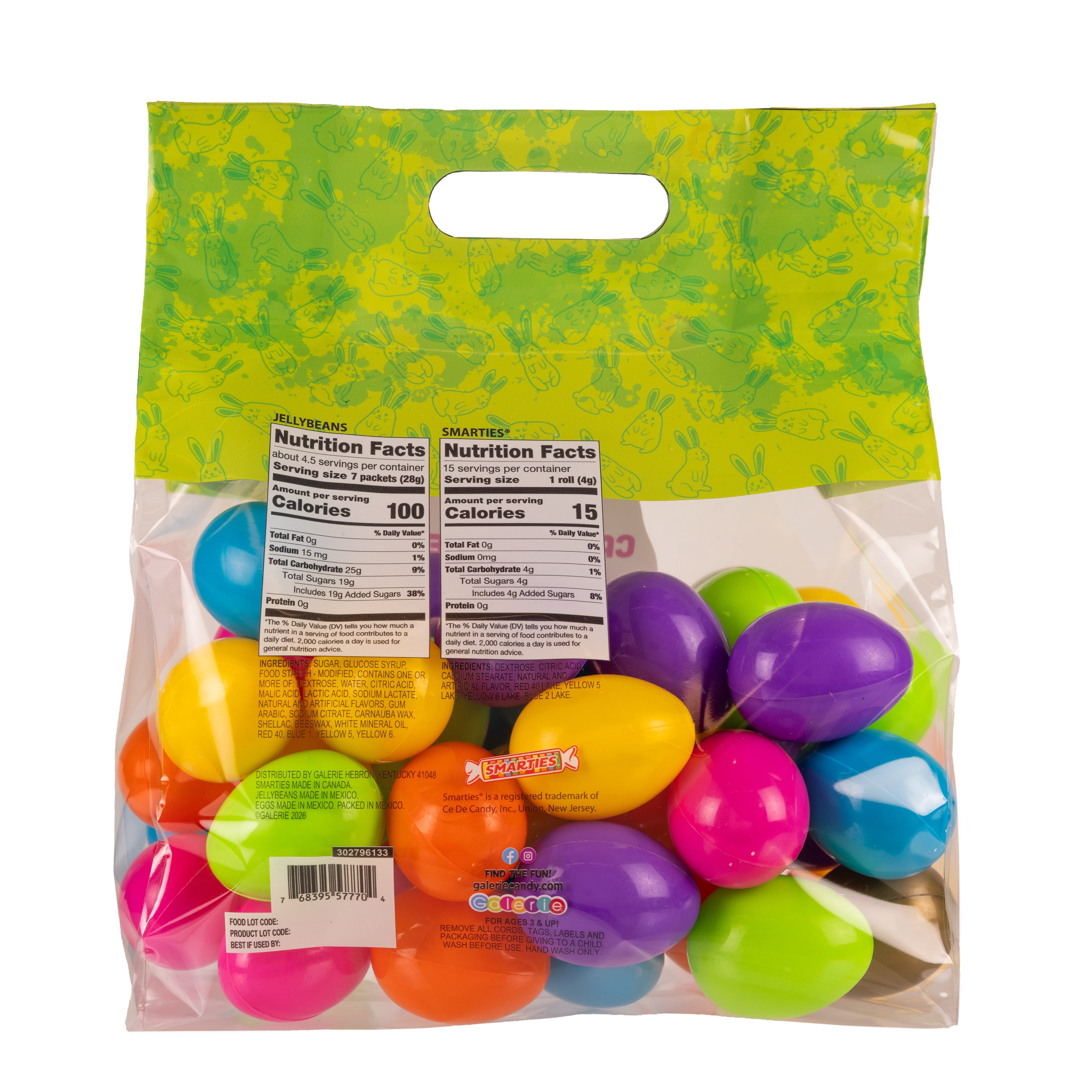 Galerie 45 Count Egg Bag with Jellybeans for Easter Hunt