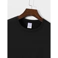 thumbnail image 3 of Men's Proud Father Graphic T Shirt, Two Boys Dad Letter Print Short Sleeve Casual Cotton Tee, Father's Day Gift Shirt, 3 of 7