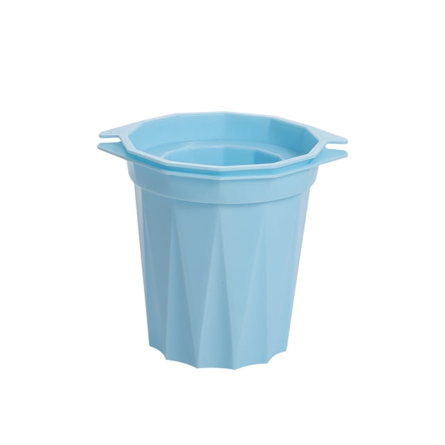 Advancent Moldes para vasos de hielo, bebidas, jugo, herramienta para beber, molde para congelación, autoensamblaje, reutilizable para Bar, Barra de herramientas Azul