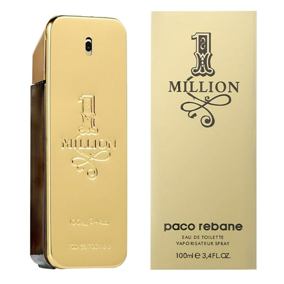 Millionaire Cologne Men Golden Millionaire Men's Seductive Leather Notes 100ml One Million Elixir