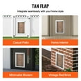 thumbnail image 6 of KFFKFF Pet Door Replacement Flap, Suitable for KFFKFF Panel Pet Entrances, Dimensions 8.25" x 12.25" Durable, Resistant to Weather Conditions, Reinforced PVC Canine Entryway Substitute Panel, 6 of 9