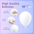 thumbnail image 3 of Globo BAUANOOY Frozen, 60 unidades, 30 cm, morado y azul con copo de nieve, 3 of 7