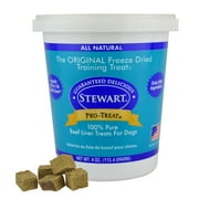 Stewart Pro-Treat Freeze Dried Beef Liver 4 oz. Tub