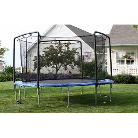 Skywalker 14' Round Trampoline and Safety Enclosure Combo