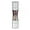 Type A, variant on HomeLife Stainless Steel Salt Grinder Adjustable Coarseness Easy to Clean Double Head 2 in 1 Grinder for Seasoning