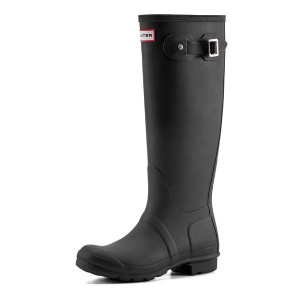 Bota Hunter Original Alta Negra Mate Impermeable Talla 5 US