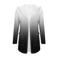 Gradient Long Sleeve Knit Sweater main image 1