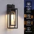 thumbnail image 2 of Luz de Pared Exterior Lawyettle LED Impermeable de 15" con Sensor Crepúsculo a Amanecer, 2 of 7
