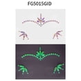 thumbnail image 1 of mtvxesu Eyelid Sticker Luminous Mermaid Face Jewelry, Body Rhinestones Luminous Music Carnival Party Makeup Sale, 1 of 2
