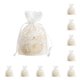 thumbnail image 1 of Inteprter Yarn Polyester Gift Bag Replacement Decorative Packing Handmade Candy Romantic Drawstring Anti-lost Pouch Accessories 10Conjunto, 1 of 6