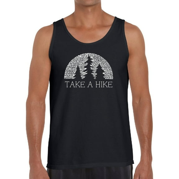Men's Word Art Tank Top - Nature Lover