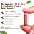 thumbnail image 2 of Forest Leaf D-Mannose Defense Urinary Pain Health & Bladder Control Support, 1000mg 120 Capsules, Organic DMannose Pills for UTI, 2 of 8