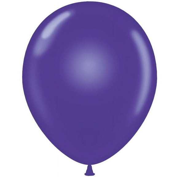 Tuf-Tex 17" Purple Latex Balloons (50 ct)