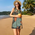 thumbnail image 3 of Disketp Rich Fish para Vestido sin Mangas para Mujeres, Vestidos de Verano para Mujeres, Casual y Holgado para la Playa, 3 of 7