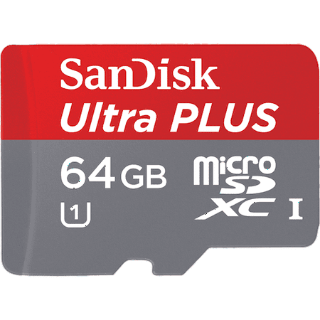 SanDisk ULTRA PLUS microSD UHS-I CARD FOR CAMERAS
