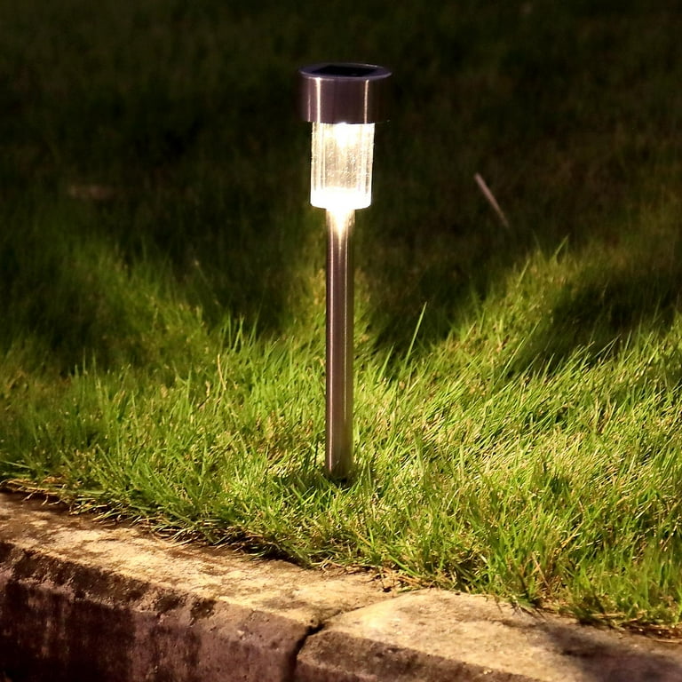 Ktaxon Patio Garden 24 Piece 5W Warm White Solar Power LED Lawn Lights Ktaxon Patio Garden 24 Piece 5W Warm White Solar Power LED Lawn Lights