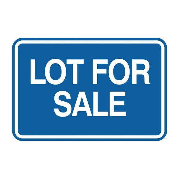 Lot For Sale 8"X12" Rust Free Aluminum Signs Outdoor, Metal Tin Sign For Home, Business, Yard
