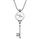 thumbnail image 1 of No te preocupes. Colgante Collar Vintage Llavero Plata Joyas Unbranded M, 1 of 3