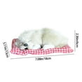 thumbnail image 3 of HUASHENG Peluche Chien Mignon Jouets Animaux Doux Mini Simulation Cadeau pour Filles, 3 of 5