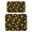 White-132, variant on 2 Pack Washable Rubber Sunflower Cute Floral Dish Drying Mats for Kitchen Counter Home Large Coffee Bar Pad Accessories and Decor for Utensils Stemware (2pcs 18''x24'' 19.5''x12'')