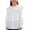White, variant on Girl's Cotton Blouse Kids Ruffle Long Sleeve Button Down Collar Shirt Summer Lightweight Casual Cute Soft Uniform School Tops